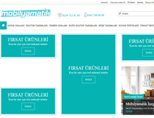 Tablet Screenshot of mobilyamatik.com